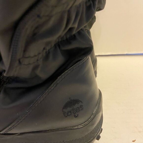 Totes black winter boots size 8 m zipper Ruby style - Picture 2 of 8